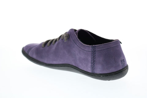 Camper Peu Cami 20848-166 Womens Purple Leather Lace Up Euro Sneakers Shoes
