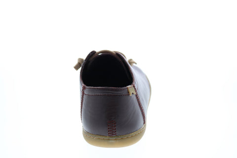 Camper Peu Cami 20848-171 Womens Brown Leather Lace Up Euro Sneakers Shoes