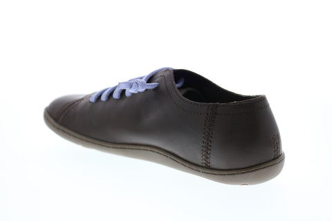 Camper Peu Cami 20848-182 Womens Brown Leather Lace Up Euro Sneakers Shoes