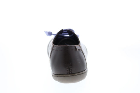 Camper Peu Cami 20848-182 Womens Brown Leather Lace Up Euro Sneakers Shoes