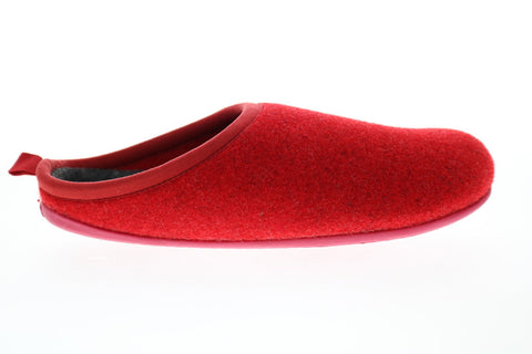 Camper Wabi 20889-091 Womens Red Canvas Slip On Slippers Mules Shoes