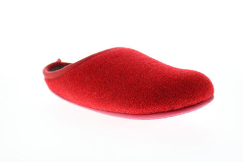 Camper Wabi 20889-091 Womens Red Canvas Slip On Slippers Mules Shoes