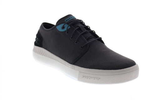Skechers Prizmax Solten 210002 Mens Black Canvas Lifestyle Sneakers Shoes