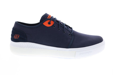 Skechers Prizmax Solten 210002 Mens Blue Canvas Lifestyle Sneakers Shoes