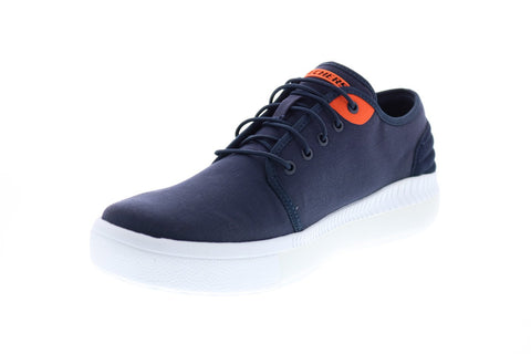 Skechers Prizmax Solten 210002 Mens Blue Canvas Lifestyle Sneakers Shoes