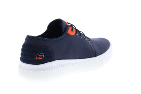 Skechers Prizmax Solten 210002 Mens Blue Canvas Lifestyle Sneakers Shoes