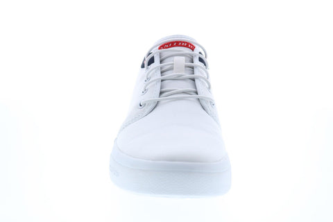 Skechers Prizmax Solten 210002 Mens White Canvas Lifestyle Sneakers Shoes