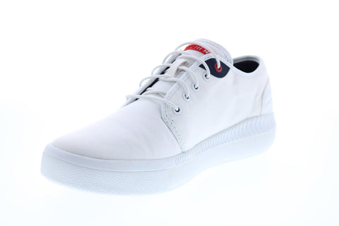 Skechers Prizmax Solten 210002 Mens White Canvas Lifestyle Sneakers Shoes