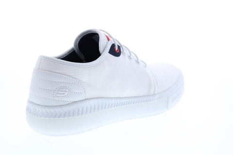 Skechers Prizmax Solten 210002 Mens White Canvas Lifestyle Sneakers Shoes