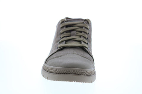 Skechers Roadout Pelson 210012 Mens Gray Canvas Lifestyle Sneakers Shoes