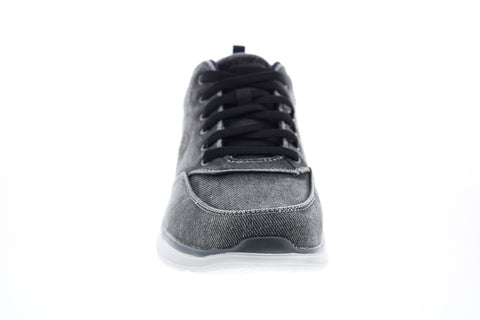 Skechers Delson 2.0 Kemper 210024 Mens Black Lifestyle Sneakers Shoes