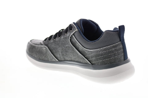 Skechers Delson 2.0 Kemper 210024 Mens Black Lifestyle Sneakers Shoes