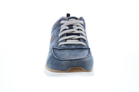 Skechers Delson 2.0 Kemper 210024 Mens Blue Canvas Lifestyle Sneakers Shoes