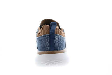 Skechers Delson 2.0 Larwin 210025 Mens Blue Canvas Lifestyle Sneakers Shoes