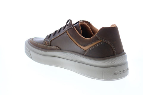 Skechers Viewport Valence 210128 Mens Brown Lifestyle Sneakers Shoes