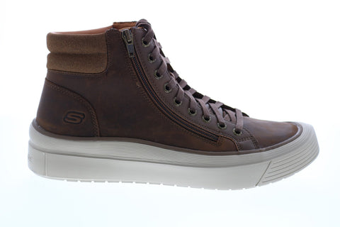 Skechers Viewport Moreago 210134 Mens Brown Lifestyle Sneakers Shoes