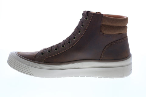 Skechers Viewport Moreago 210134 Mens Brown Lifestyle Sneakers Shoes