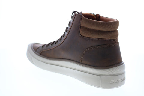 Skechers Viewport Moreago 210134 Mens Brown Lifestyle Sneakers Shoes