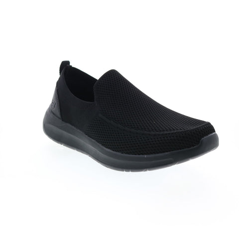 Skechers Lattimore Warner 210275 Mens Black Loafers & Slip Ons Casual Shoes