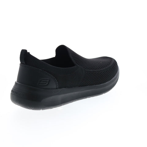 Skechers Lattimore Warner 210275 Mens Black Loafers & Slip Ons Casual Shoes