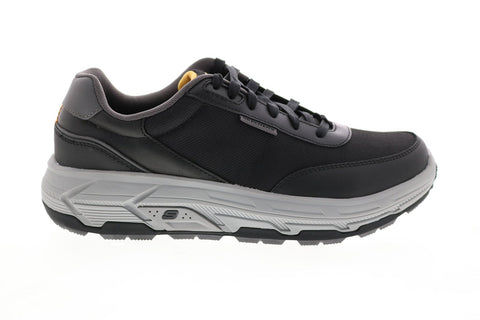 Skechers Max Stout Permian 210277 Mens Black Lifestyle Sneakers Shoes
