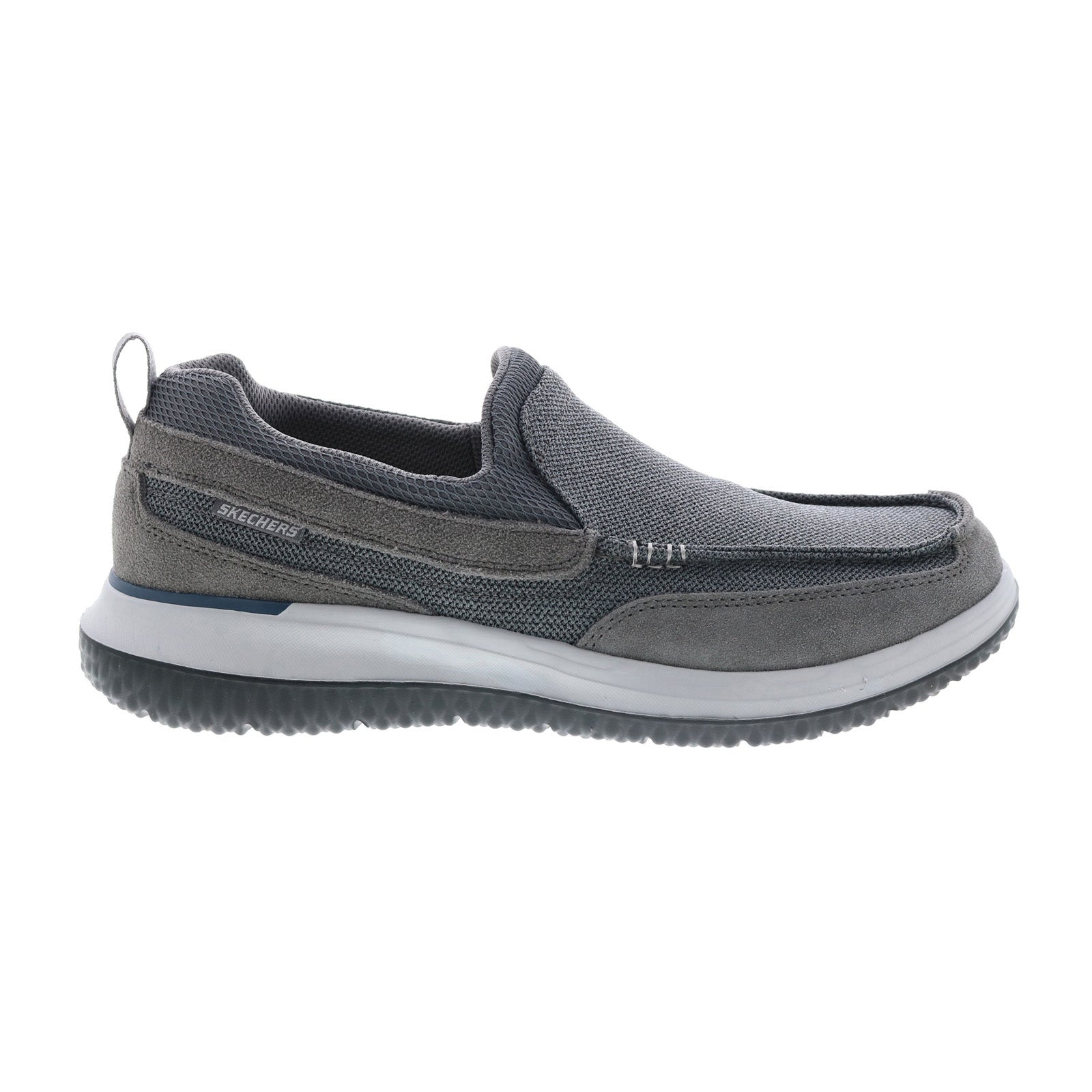 Skechers Men\'s Loafers in Dark Gray 1?fmt=auto main image 2