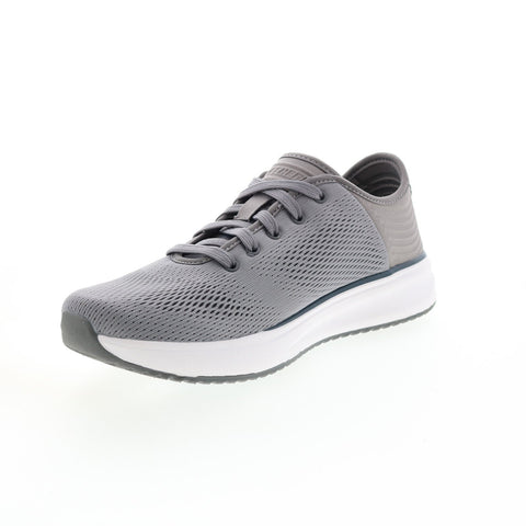 Skechers Crowder-Freewell 210334 Mens Gray Canvas Lifestyle Sneakers Shoes