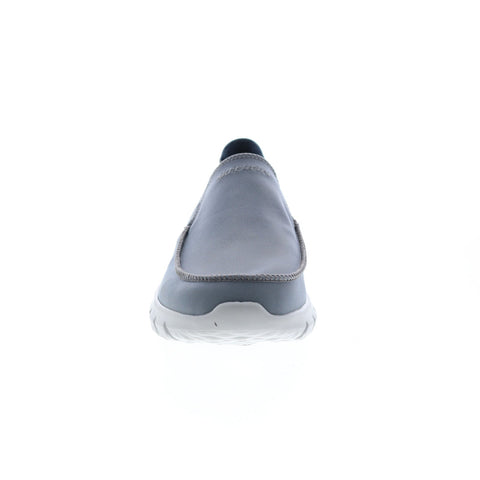 Skechers Del Retto Alvert 210399 Mens Gray Loafers & Slip Ons Casual Shoes