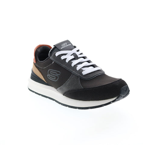 Skechers Sunny Dale Miyoto 210437 Mens Gray Suede Lifestyle Sneakers Shoes