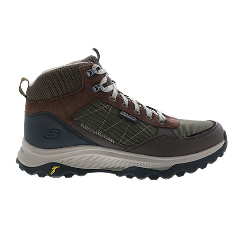 Skechers Relaxed Fit Montello Algoma 210544 Mens Brown Leather Hiking Boots