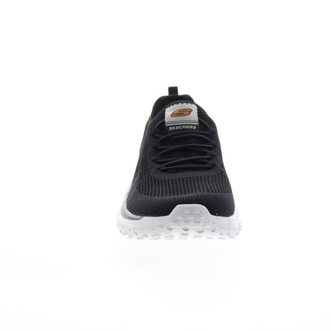 Skechers Relaxed Fit Solvano Gaten Mens Black Lifestyle Sneakers Shoes