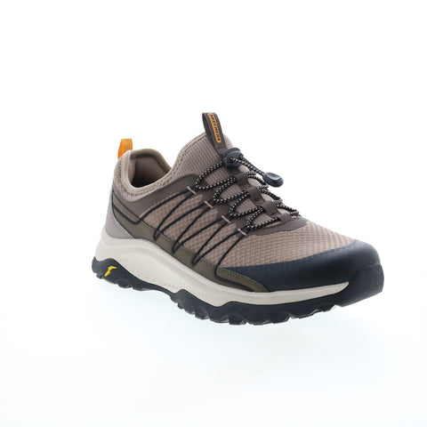 Skechers Relaxed Fit Montello Brockden Mens Brown Athletic Hiking Shoes