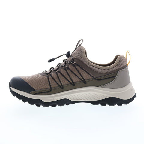Skechers Relaxed Fit Montello Brockden Mens Brown Athletic Hiking Shoes