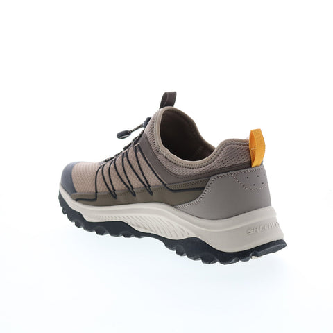 Skechers Relaxed Fit Montello Brockden Mens Brown Athletic Hiking Shoes
