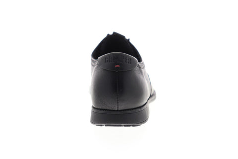 Camper Mil 21492-040 Womens Black Leather Dress Lace Up Oxfords Shoes