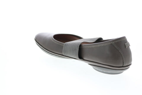 Camper Right Nina 21595-164 Womens Brown Leather Slip On Ballet Flats Shoes