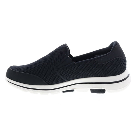 Skechers Go Walk 5 Beeline Mens Black Extra Wide Lifestyle Sneakers Shoes