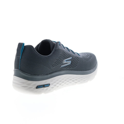 Skechers Go Walk Hyper Burst 216071 Mens Gray Lifestyle Sneakers Shoes