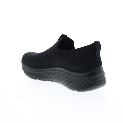 Skechers Go Walk Hyper Burst Manchester Mens Black Athletic Walking Shoes