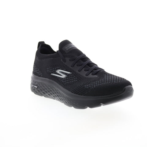 Skechers Go Walk Hyper Burst 216083 Mens Black Lifestyle Sneakers Shoes
