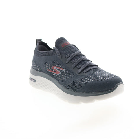 Skechers Go Walk Hyper Burst 216083 Mens Gray Lifestyle Sneakers Shoes