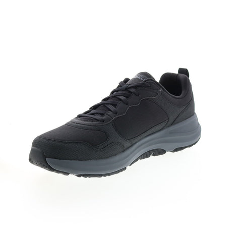 Skechers Go Walk Outdoor Woodcrest 216107 Mens Black Athletic Hiking Shoes
