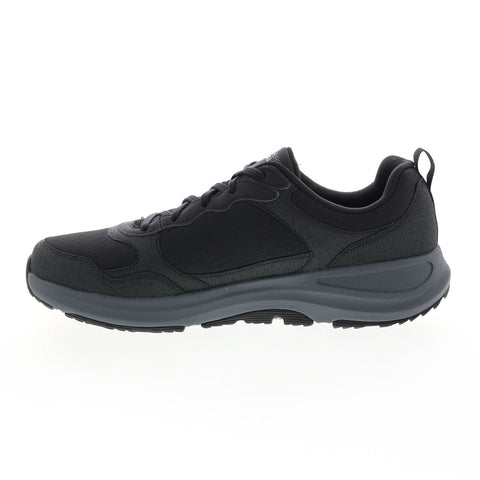 Skechers Go Walk Outdoor Woodcrest 216107 Mens Black Athletic Hiking Shoes