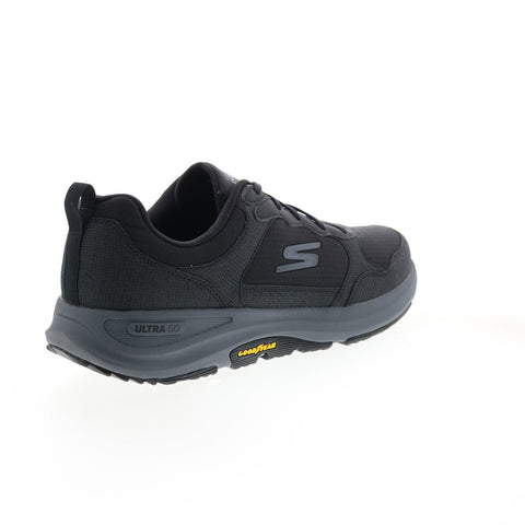 Skechers Go Walk Outdoor Woodcrest 216107 Mens Black Athletic Hiking Shoes