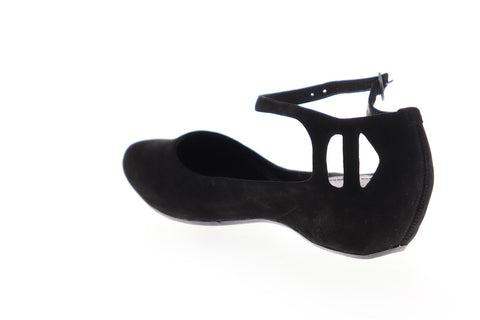 Camper Sinuosa 21620-001 Womens Black Suede Slip On Flip-Flops Sandals Shoes