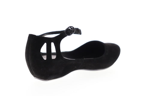 Camper Sinuosa 21620-001 Womens Black Suede Slip On Flip-Flops Sandals Shoes