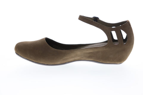 Camper Sinuosa 21620-011 Womens Brown Suede Slip On Flip-Flops Sandals Shoes