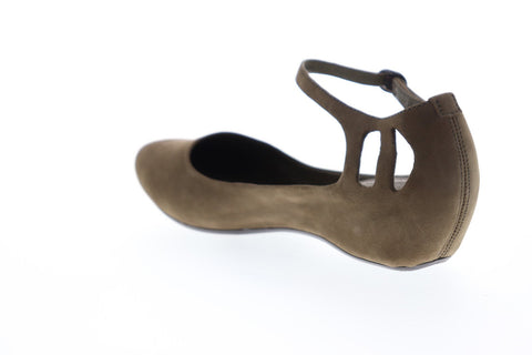 Camper Sinuosa 21620-011 Womens Brown Suede Slip On Flip-Flops Sandals Shoes