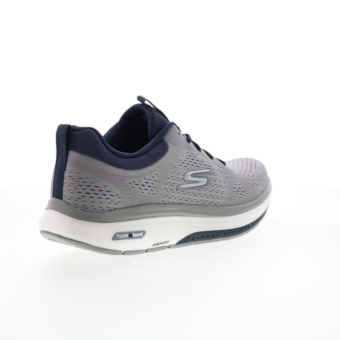 Skechers GO WALK Workout Walker Outpace Mens Gray Lifestyle Sneakers Shoes
