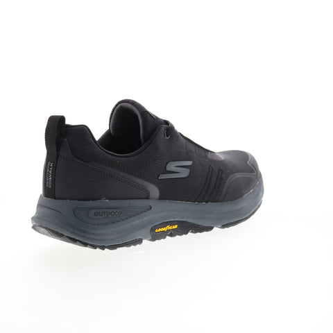 Skechers Go Walk Outdoor-Gran 216423 Mens Black Canvas Athletic Hiking Shoes